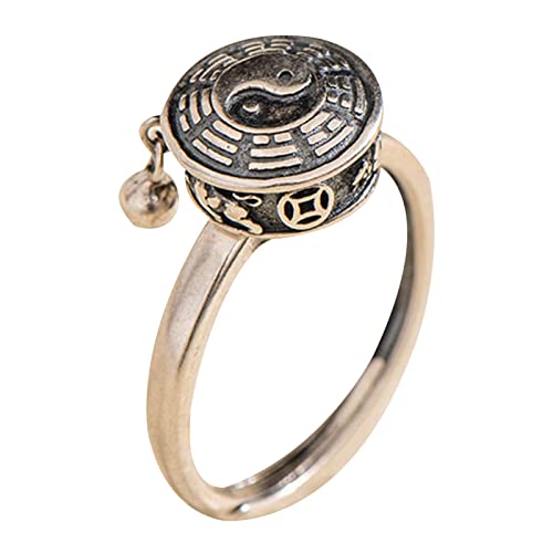 HUAANYA Rotierender Für Frauen Zappeln Finger Angst Spinner Viel Glück Buddhist Tibetanische Gebetsrad Lady Band Relieving HUAANYA Rotierender Für Frauen Zappeln Finger Angst Spinner Viel Glück Buddhist Tibetanische Gebetsrad Lady Band Relieving von HUAANYA