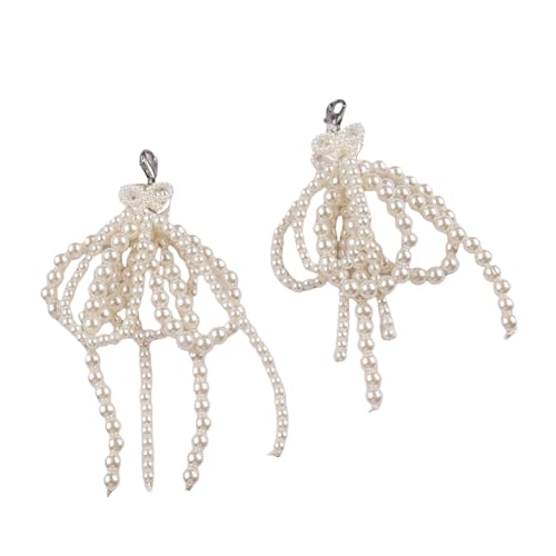 HUAANYA Sweet Pearls Perlen Bowknot Schuhschuh Schnürsenkel Clip Decorative Anhänger Für Mädchen Frauen Lässige Schuhe Einfach Zu Benutzen von HUAANYA