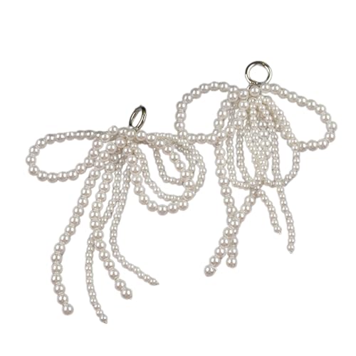 HUAANYA Sweet Pearls Perlen Bowknot Schuhschuh Schnürsenkel Clip Decorative Anhänger Für Mädchen Frauen Lässige Schuhe Einfach Zu Benutzen von HUAANYA