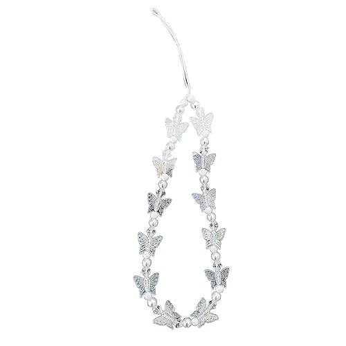 HUAANYA Telefongurt Telefon Charme Keychain Schmetterling Und Perlenschlüsselkette Für Frauen Mädchen Halloween Handgefertigte Schmuckverzierung HUAANYA Telefongurt Telefon Charme Keychain Schmetterling Und Perlenschlüsselkette Für Frauen Mädchen Halloween Handgefertigte Schmuckverzierung von HUAANYA