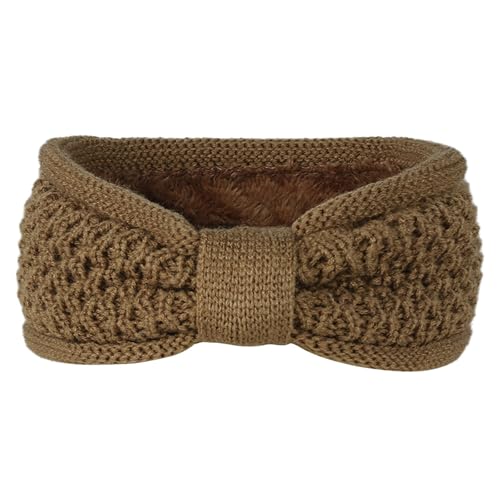 Ohrenschützer, Kopfbedeckung, Stirnband, ästhetische Schleife, warm und trendig, für kaltes Wetter, Radfahren, Laufen, Sport Ohrenschützer, Kopfbedeckung, Stirnband, ästhetische Schleife, warm und trendig, für kaltes Wetter, Radfahren, Laufen, Sport von HUAANYA
