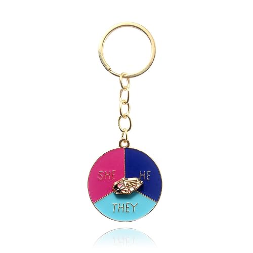 HUAANYA Rotatable Zeiger Abzeichen Emaille Pin Für Rucksäcke Weihnachten HE HE IHE Pronoun Broche SPAL PIN FÜR College DISGE HUAANYA Rotatable Zeiger Abzeichen Emaille Pin Für Rucksäcke Weihnachten HE HE IHE Pronoun Broche SPAL PIN FÜR College DISGE von HUAANYA