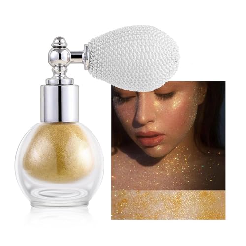 Schimmernde Körper Glitzer Sprays Sprays Sprays Sprays Für Körpergesichtsnägel Hochsegloss Glitzer Make Up Sprays Frauen Highlighterpulversprays von HUAANYA