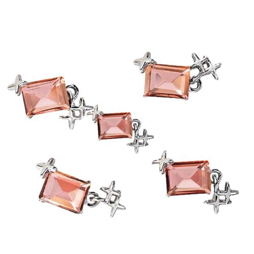 Stilvolle rechteckige Form für stilvolle Designs, Nagelkunst-Dekoration für Frauen und Mädchen, 5 Stück von HUAANYA