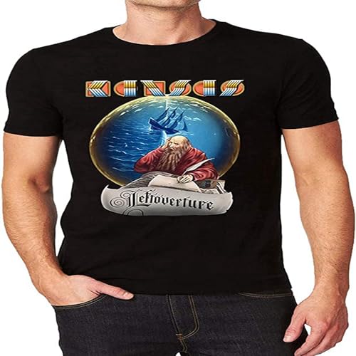 Kansas Music Band Point of Know Return Leftoverture Logo Men's T Shirt Black XXL von HUAJIFUHAO