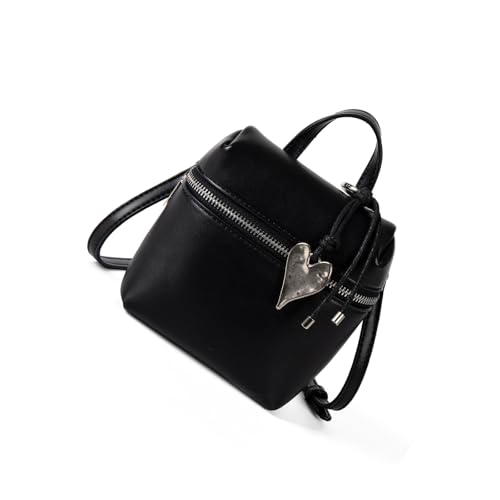 Damen-Eimertasche, koreanische Stile, Schultertasche, trendige Handtasche und Geldbörse, alle passenden Kuriertaschen, einfache Umhängetasche, koreanische Stile, Schultertasche, schlichter Crossbody von HUAJINGKEJI