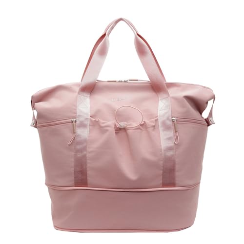 Erweiterbare Reisetasche, ergonomische Trainingshandtasche, praktische erweiterbare Aufbewahrung, wasserdichte Tasche für Sport, Outdoor, Turnbeutel, a, Mass Beauty von HUAJINGKEJI