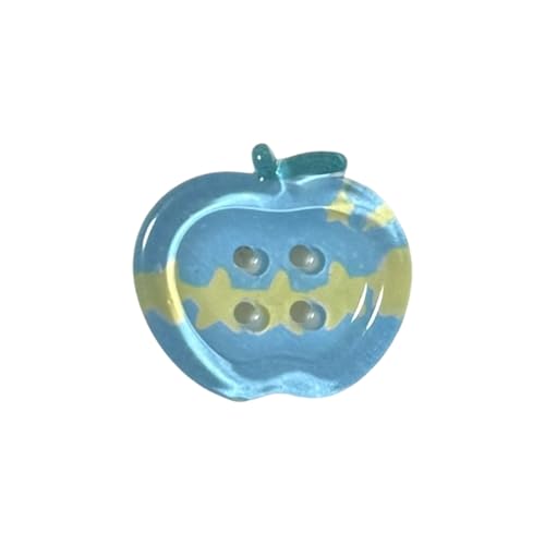 HUAJINGKEJI 10 Stück 20 mm Acryl-Knöpfe Nähen Handwerk Knöpfe Vierloch-Knöpfe für Handwerk Kleidung Nähen Dekoration von HUAJINGKEJI