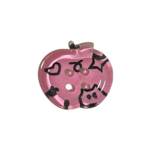 HUAJINGKEJI 10 Stück 20 mm Acryl-Knöpfe Nähen Handwerk Knöpfe Vierloch-Knöpfe für Handwerk Kleidung Nähen Dekoration von HUAJINGKEJI