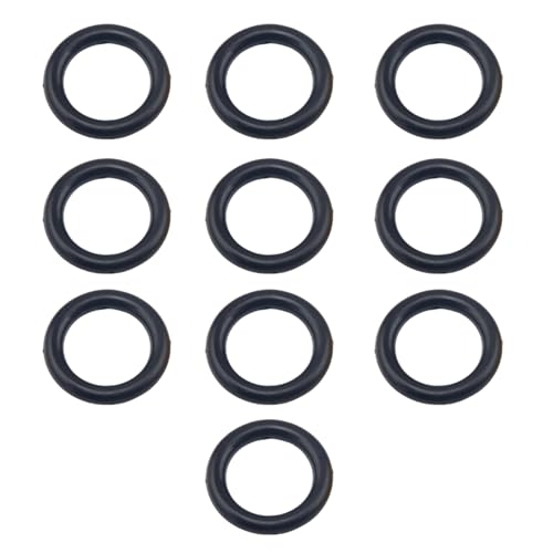 HUAJINGKEJI 10 Stück Spulenwickler Gummiringe Reibungsrad Reifen Ringe Spulenkurbel Gummireifen Ersatz von HUAJINGKEJI