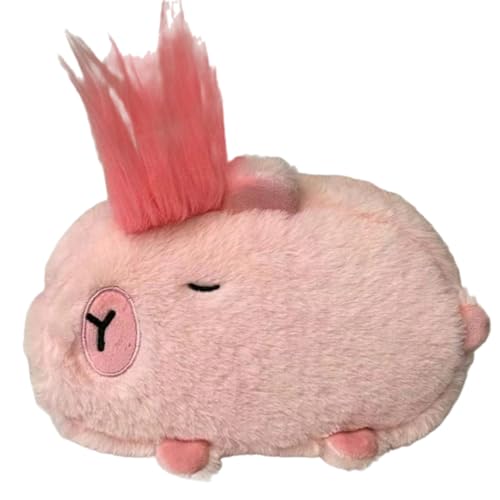 HUAJINGKEJI Capybaras Federmäppchen für Zuhause, robustes Plüsch-Federmäppchen, weiches Mehrzweckfach, Organizer für Schule und Reisen, Farbreferenzbild, Size reference picture von HUAJINGKEJI