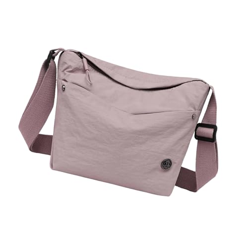 HUAJINGKEJI Damentasche im koreanischen Stil, Umhängetasche, stilvolle Umhängetasche, einfarbig, trendige Kuriertasche von HUAJINGKEJI