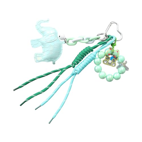 HUAJINGKEJI Eleganter Taschenanhänger, Accessoire, Taschen, Anhänger, stilvoller Schlüsselanhänger, Geldbörse, Ornament, verschönert modische Dekoration für, grün, As shown in the picture (error 1-3cm von HUAJINGKEJI