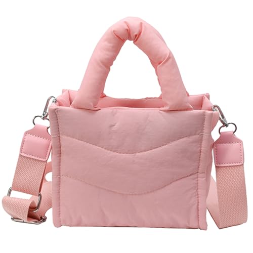 HUAJINGKEJI Große Puffertasche für Damen mit bequemem Riemen, großes Fassungsvermögen, Geldbörse für einfaches Tragen während der Arbeit oder Freizeitausflüge, bequemer Schultergurt, C, One Size von HUAJINGKEJI