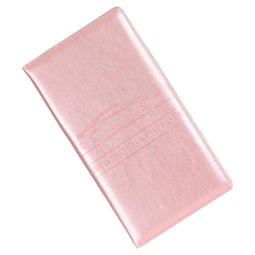 HUAJINGKEJI Kfz-Registrierungs- und Versicherungskartenhalter mit geschlossenem Fahrzeug-Handschuhfach-Organizer für Dokumente, Karten, Lizenzregistrierung und Versicherungshalter, rose gold, One Size von HUAJINGKEJI