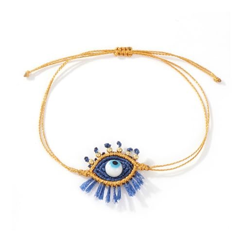 HUAJINGKEJI Kristall-Augenakzent, verstellbar, handgefertigt, leicht, bequeme Passform, für Damen und Herren, Alltagskleidung, Handkette, Glückssymbol-Armband für Verliebte, Einheitsgröße, Wie HUAJINGKEJI Kristall-Augenakzent, verstellbar, handgefertigt, leicht, bequeme Passform, für Damen und Herren, Alltagskleidung, Handkette, Glückssymbol-Armband für Verliebte, Einheitsgröße, Wie von HUAJINGKEJI