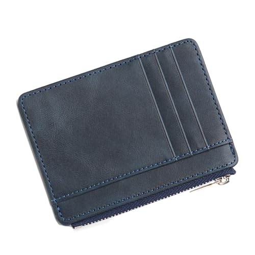 HUAJINGKEJI Tragbarer Kartenhalter aus PU-Leder, blockierend, Münztasche, Kleingeldbörse mit Reißverschluss, für Geschäftsreisende und Pendler, Kartentasche mit Reißverschluss, B, Mass Beauty HUAJINGKEJI Tragbarer Kartenhalter aus PU-Leder, blockierend, Münztasche, Kleingeldbörse mit Reißverschluss, für Geschäftsreisende und Pendler, Kartentasche mit Reißverschluss, B, Mass Beauty von HUAJINGKEJI