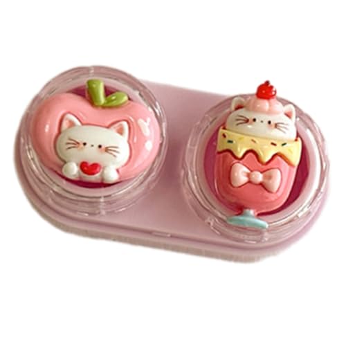 HUAJINGKEJI Werkzeug zum Entfernen und Einsetzen von Augenkontakten, für Reisen, Großpackung, Saugnapf-Einsatzwerkzeug, Kolbenlinsen, Reiseetui für Damen, g von HUAJINGKEJI