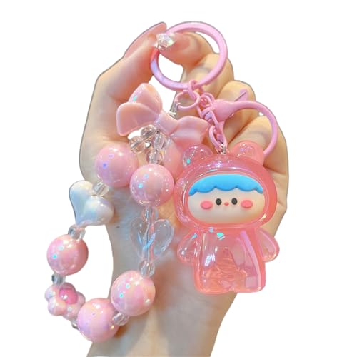 Kreativer Acrylgürtel Cartoon Tierbeutel Anhänger Süße Farbwechsel Froschschlüsselketten Thanksgiving Geschenk Einzigartiger Tasche Anhänger von HUAJINGKEJI