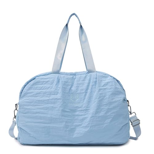 Turnbeutel mit Nass-/Trockenfächern, Oxford-Gewebe für Schwimmen, Reisen, Krankenhaus-Essentials, geräumige Reisetaschen, blau, Mass Beauty von HUAJINGKEJI