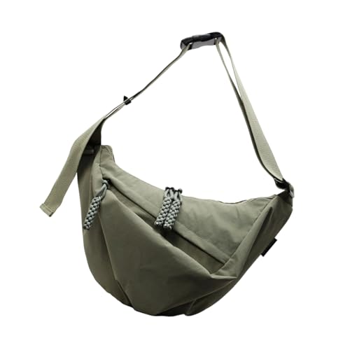 Umhängetasche mit großem Fassungsvermögen, für Damen, lässig, Knödel, Schultertasche, koreanischer Stil, Kuriertasche, Pendeln, große Kapazität, Schultertasche, koreanischer Stil, Pendeln, grün, One von HUAJINGKEJI
