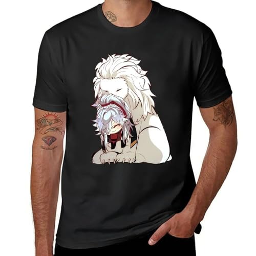 Honkai Star Rail Jing Yuan T-Shirt T-Shirt Short Sports Fan t-Shirts Plain Black t Shirts Men Black L Honkai Star Rail Jing Yuan T-Shirt T-Shirt Short Sports Fan t-Shirts Plain Black t Shirts Men Black L von HUAMER