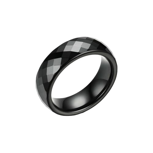 HUANGBONIG Damen-Ring mit europäischen und amerikanischen Diamanten, facettiert, beliebt, No.8, Metall HUANGBONIG Damen-Ring mit europäischen und amerikanischen Diamanten, facettiert, beliebt, No.8, Metall von HUANGBONIG