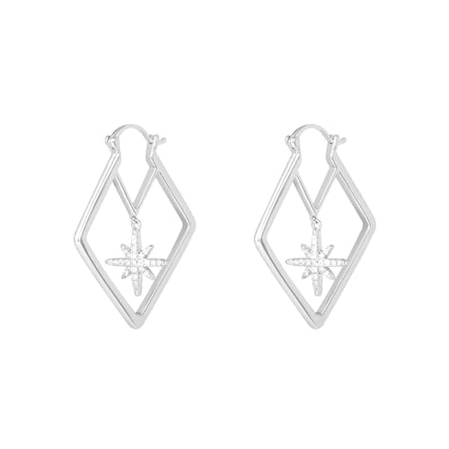 HUANGBONIG E16016C Ohrringe, hohl, 8 Männer, Stern, Zirkonia, Pendler, Temperament, Schmuck HUANGBONIG E16016C Ohrringe, hohl, 8 Männer, Stern, Zirkonia, Pendler, Temperament, Schmuck von HUANGBONIG