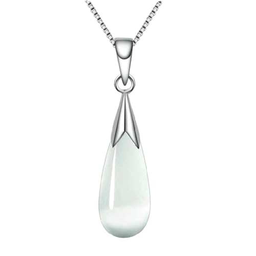 HUANGBONIG Frische, süße, fähige, personalisierte und kreative Katzenaugen-Stein-Tropfen-Halskette HUANGBONIG Frische, süße, fähige, personalisierte und kreative Katzenaugen-Stein-Tropfen-Halskette von HUANGBONIG