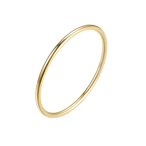 HUANGBONIG Koreanischer Damen-Nischenring, glatt, schlicht, Nischenring, No.5. HUANGBONIG Koreanischer Damen-Nischenring, glatt, schlicht, Nischenring, No.5. von HUANGBONIG