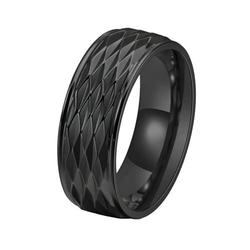 HUANGBONIG Persönlichkeitsblumen-Diamant-Titanring, europäischer und amerikanischer Herren-Schmuck im Punk-Stil, No. 7 HUANGBONIG Persönlichkeitsblumen-Diamant-Titanring, europäischer und amerikanischer Herren-Schmuck im Punk-Stil, No. 7 von HUANGBONIG