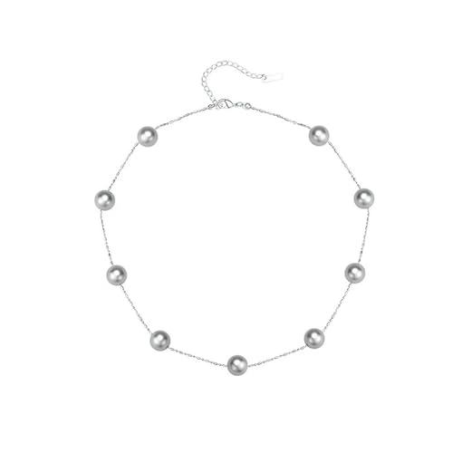 HUANGBONIG Schlichte Damen-Perlenkette mit einem Gefühl von und einer Pulloverkette. HUANGBONIG Schlichte Damen-Perlenkette mit einem Gefühl von und einer Pulloverkette. von HUANGBONIG