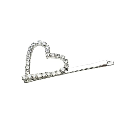 Minimalistische Seitenclips für Damen, kreative Persönlichkeit, Herz-Haarspangen Minimalistische Seitenclips für Damen, kreative Persönlichkeit, Herz-Haarspangen von HUANGBONIG