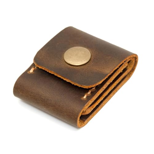 HUANGGG Aufbewahrungstasche für Gitarrenplektren, Gitarrenplektren-Halter, PU-Leder, Gitarrenplektren-Organizer, Plektrumhalter von HUANGGG