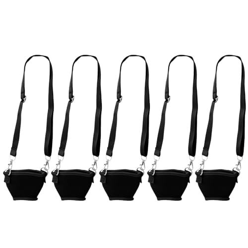 Weinglas-Halshalter aus Neopren, verstellbare Weinglas-Schlüsselbänder, Getränkehalter mit Umhängeband, einfach zu bedienen, 5 Stück Weinglas-Halshalter aus Neopren, verstellbare Weinglas-Schlüsselbänder, Getränkehalter mit Umhängeband, einfach zu bedienen, 5 Stück von HUANGGG