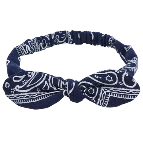 Stilvoller geknoteter Haarreif, auffälliger Kopfschmuck, Hasenohren, Kopfbedeckung für Make-up, Freizeitkleidung von HUANGING