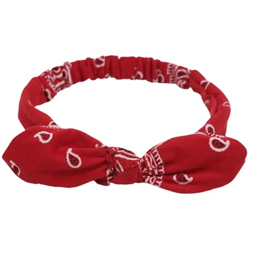 Stilvoller geknoteter Haarreif, auffälliger Kopfschmuck, Hasenohren, Kopfbedeckung für Make-up, Freizeitkleidung von HUANGING