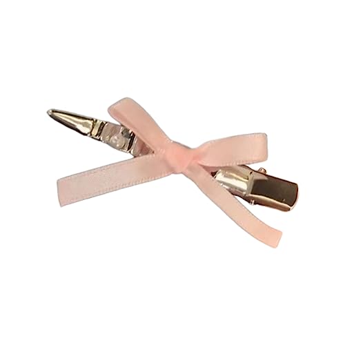 HUANIZI Ins Style Haarspange mit Schleife, für Damen, süßer Stil, Charm, Haarclip, Ästhetik, Zöpfe, Pony, Haar-Accessoires von HUANIZI
