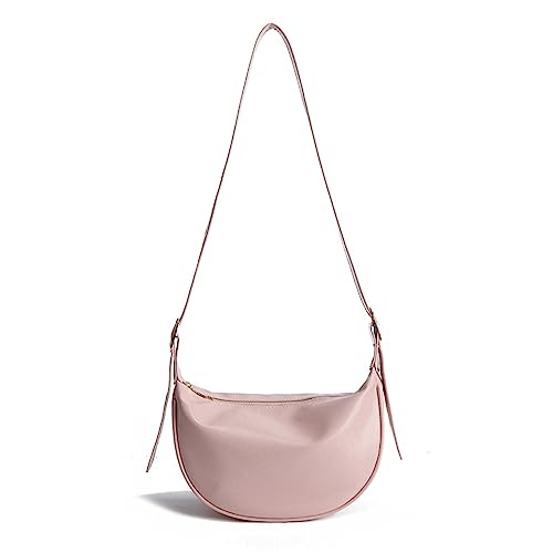 HUANIZI Modische Achseltasche, PU-Crossbody-Tasche für Mädchen, Frauen, Halbmond-Taschen, Damen-Geldbörse, Unterarm-Tragetasche, PK, 19x7x14cm von HUANIZI