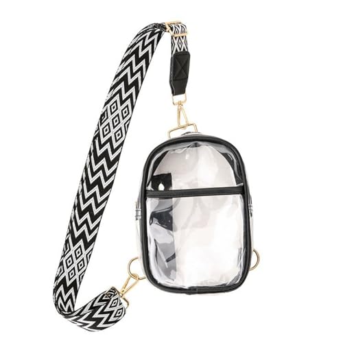 HUANIZI Transparente Schultertasche, Bauchtasche, Stadiongenehmigung, Umhängetasche, Brusttasche, Geldbörse, Rucksäcke, Geldbörse für Veranstaltungen, Konzerte HUANIZI Transparente Schultertasche, Bauchtasche, Stadiongenehmigung, Umhängetasche, Brusttasche, Geldbörse, Rucksäcke, Geldbörse für Veranstaltungen, Konzerte von HUANIZI