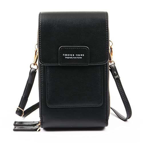 HUASUN Damen Geldbörsen Handytasche zum Umhängen Handy Portemonnaie Tasche Touchscreen Tasche Handy Umhängetasche Handy Schultertasche Crossbody Tasche Damen Handygeldbörse mit Abnehmbar Schultergurt HUASUN Damen Geldbörsen Handytasche zum Umhängen Handy Portemonnaie Tasche Touchscreen Tasche Handy Umhängetasche Handy Schultertasche Crossbody Tasche Damen Handygeldbörse mit Abnehmbar Schultergurt von HUASUN