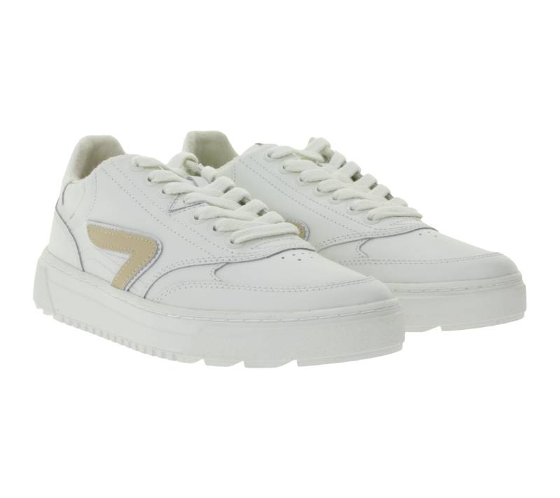 HUB Duke Damen Sneaker mit Terry-Fütterung Echtleder-Schuhe W50008L31-L10-947 Weiß/Beige HUB Duke Damen Sneaker mit Terry-Fütterung Echtleder-Schuhe W50008L31-L10-947 Weiß/Beige von HUB