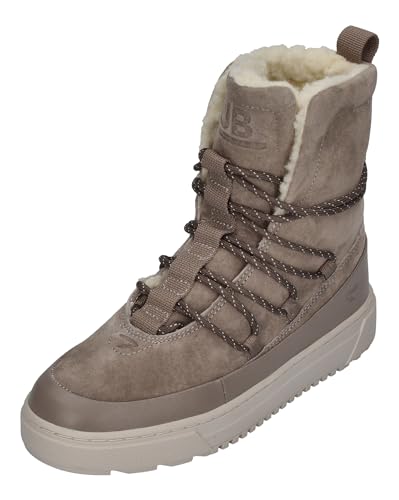 HUB FOOTWEAR Damen Booties LUNA N39 dark taupe bone, Größe:38 EU von HUB