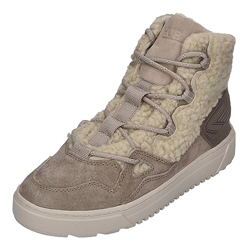 HUB FOOTWEAR Damen Booties TRACK W30 bone dark taupe, Größe:38 EU von HUB