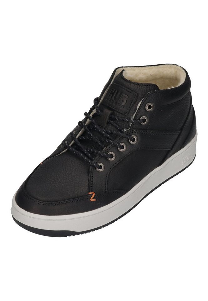 HUB KINGSTON 2.1 WOOL Sneaker Black White-Black von HUB