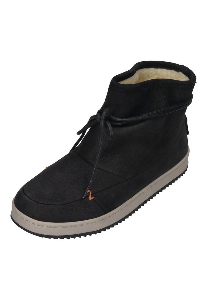 HUB QUEEN Stiefelette Black Light Bone Black von HUB
