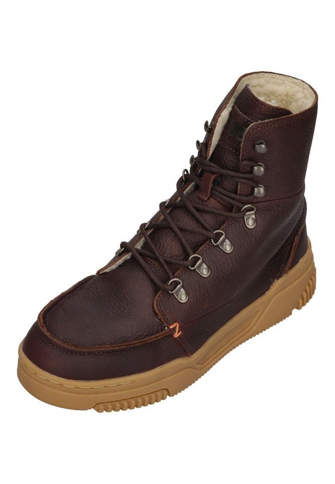 HUB SPITSBERG Winterboots Dark Brown Light Gum von HUB