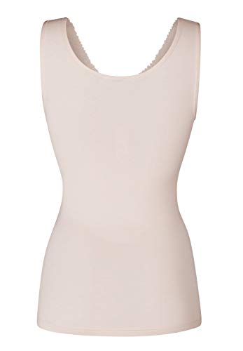 Huber Damen Achselshirt Unterhemd, Beige (Champagne 0624), (Herstellergröße:36) von HUBER