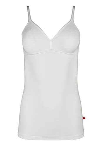 Huber Damen BH Hemd Unterhemd, Weiß (Weiss 0500), 42 (Herstellergröße: 85A) von HUBER