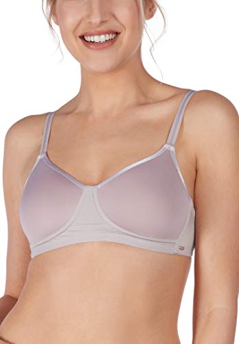 HUBER Damen Huber Damen Spacer Ohne Bügel B gelloser BH, Violett (Light Taupe 0636), 95B EU von HUBER